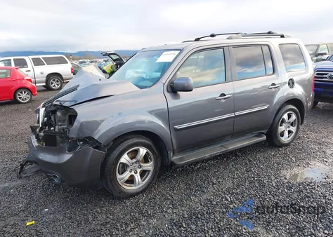 2014 Honda Pilot Ex-L from USA, damaged, VIN 5FNYF4H55EB033819